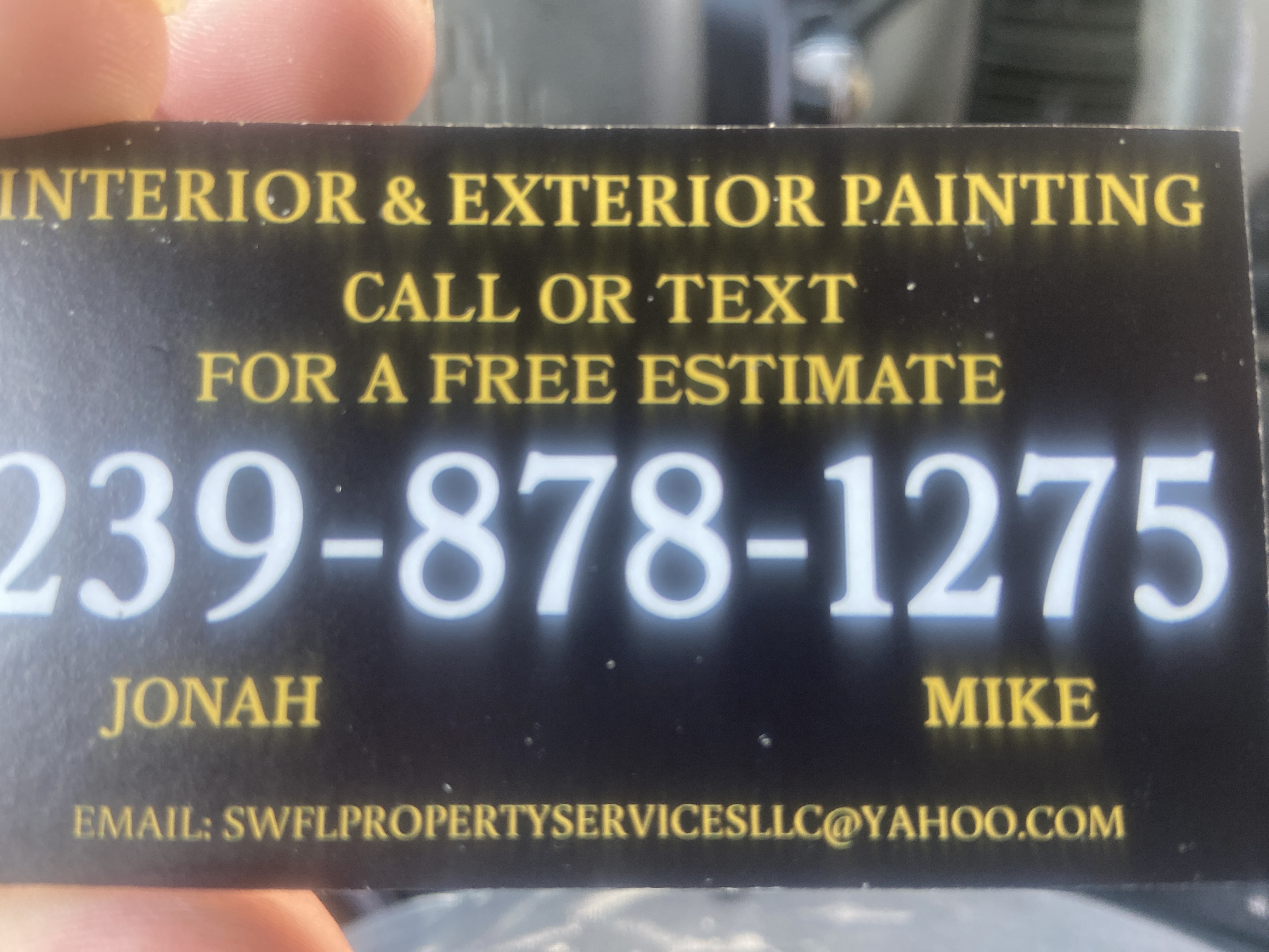 SWFL  Painting Services llc picture