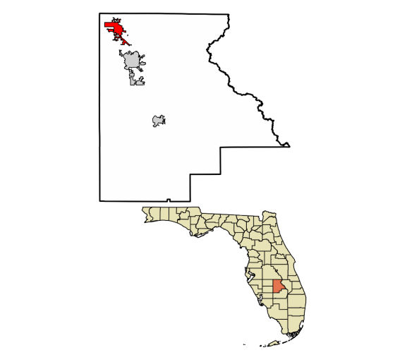 Avon Park, Florida city map — HOA communities
