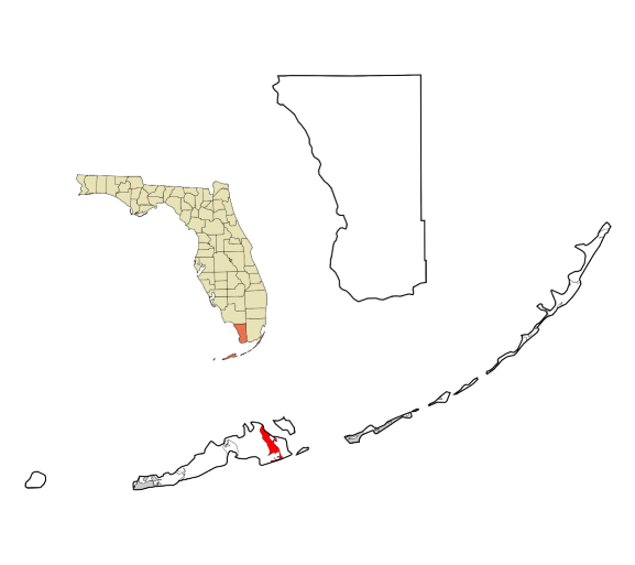 Big Pine Key, Florida city map — HOA communities