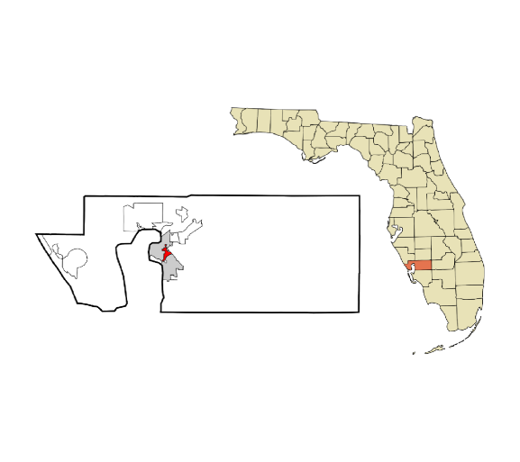 Charlotte Park, Florida city map — HOA communities