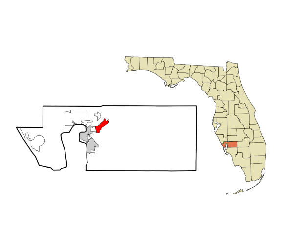 Cleveland, Florida city map — HOA communities