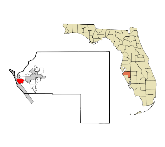 Cortez, Florida city map — HOA communities