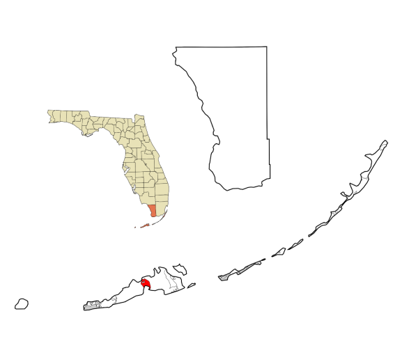 Cudjoe Key, Florida city map — HOA communities