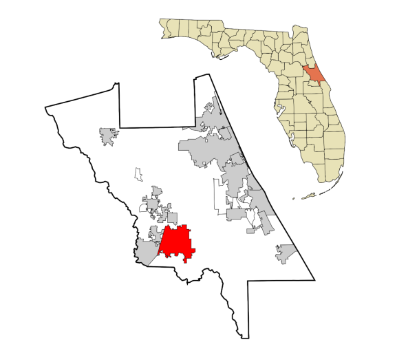 Deltona, Florida city map — HOA communities