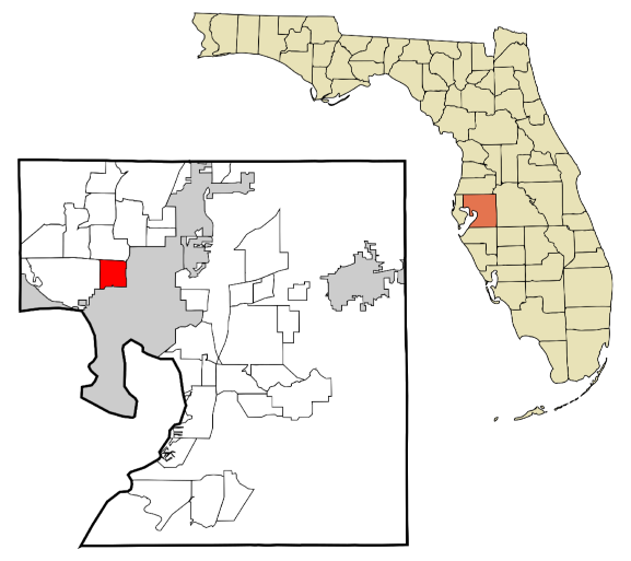 Egypt Lake Leto, Florida city map — HOA communities