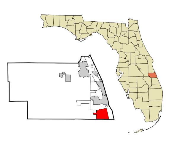 Florida Ridge, Florida city map — HOA communities