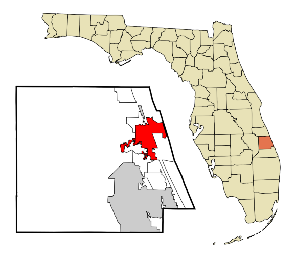 Fort Pierce, Florida city map — HOA communities