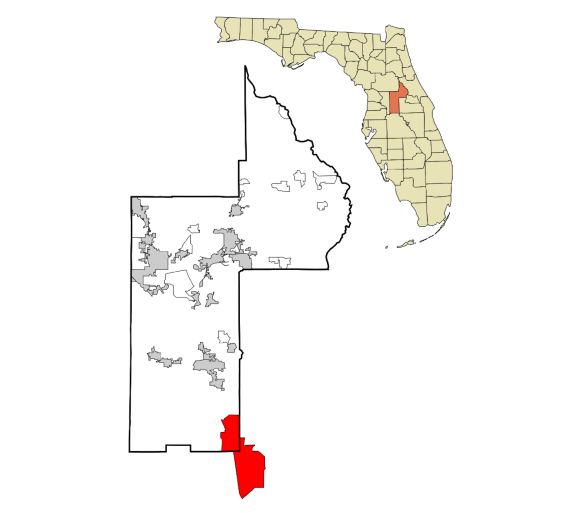 Four Corners, Florida city map — HOA communities