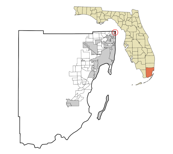 Golden Beach, Florida city map — HOA communities