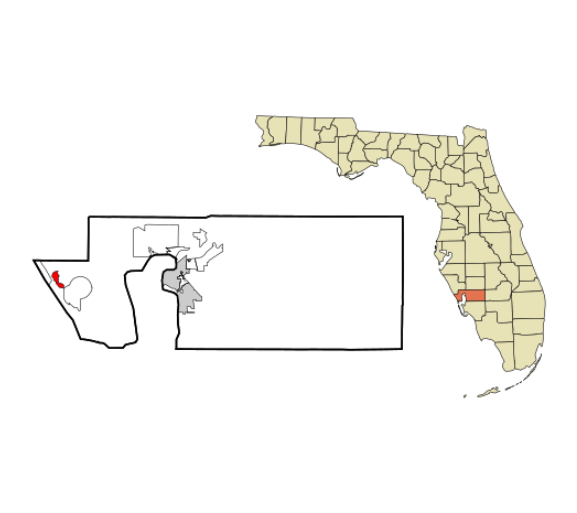 Grove City, Florida city map — HOA communities