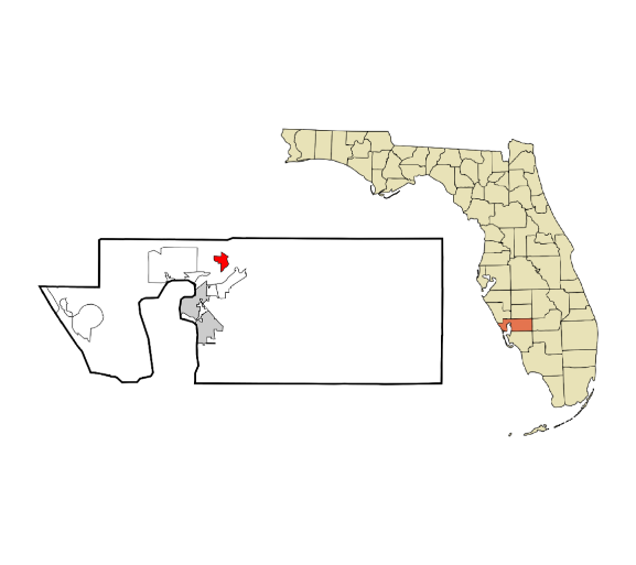 Harbour Heights, Florida city map — HOA communities