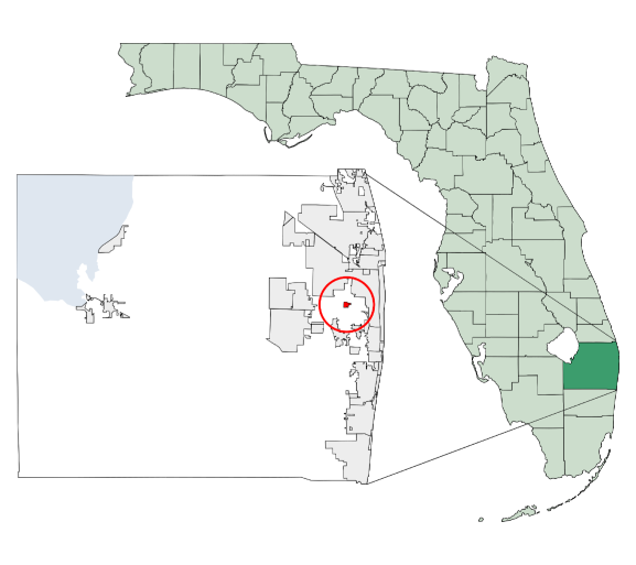 Haverhill, Florida city map — HOA communities