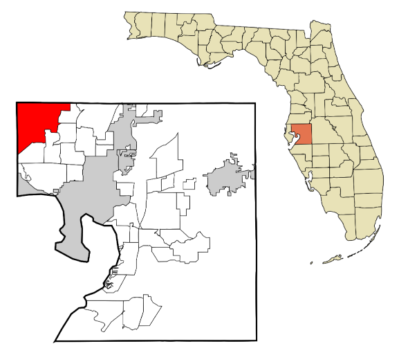Keystone, Florida city map — HOA communities
