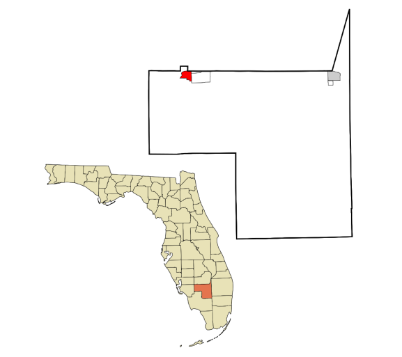 LaBelle, Florida city map — HOA communities