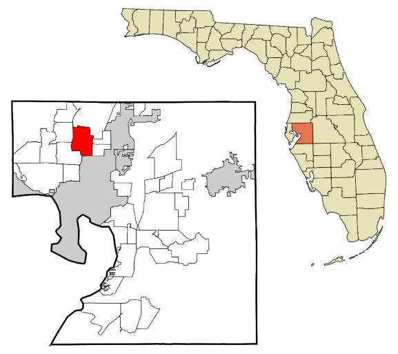 Lake Magdalene, Florida city map — HOA communities
