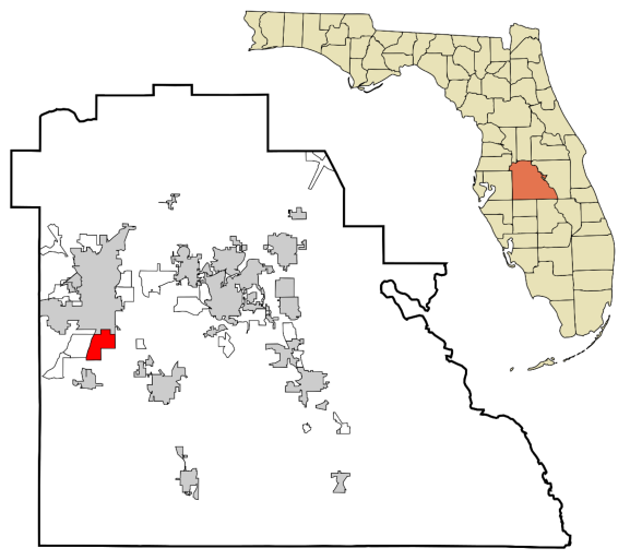 Lakeland Highlands, Florida city map — HOA communities