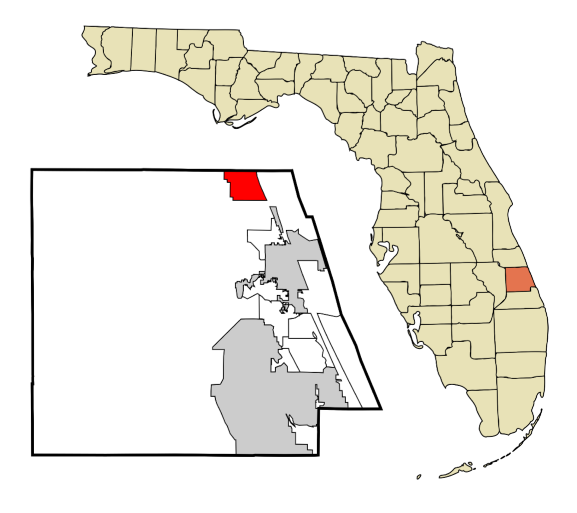 Lakewood Park, Florida city map — HOA communities