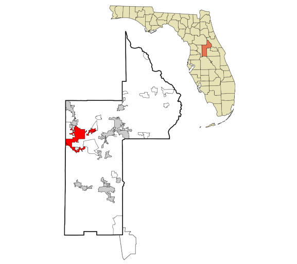 Leesburg, Florida city map — HOA communities