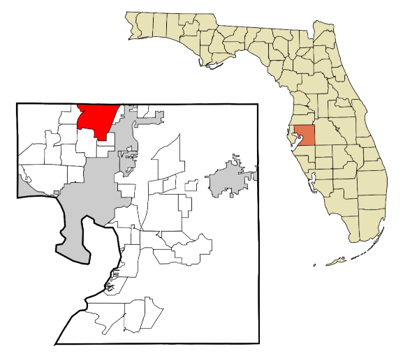 Lutz, Florida city map — HOA communities