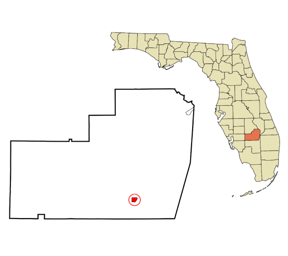 Moore Haven, Florida city map — HOA communities