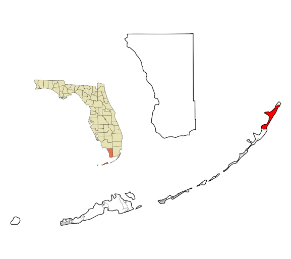 North Key Largo, Florida city map — HOA communities