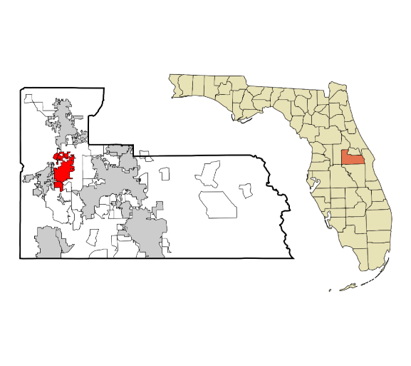 Ocoee, Florida city map — HOA communities