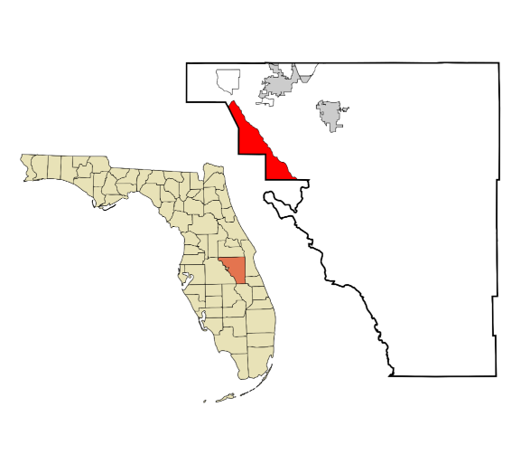 Poinciana, Florida city map — HOA communities
