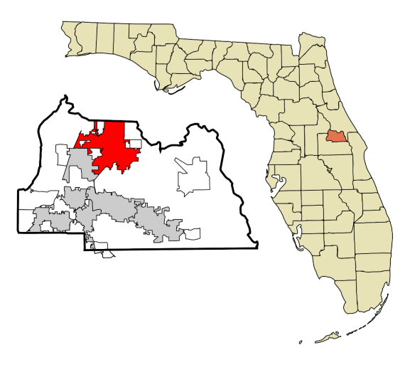 Sanford, Florida city map — HOA communities