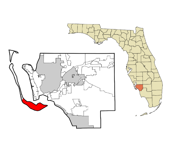 Sanibel City, Florida city map — HOA communities