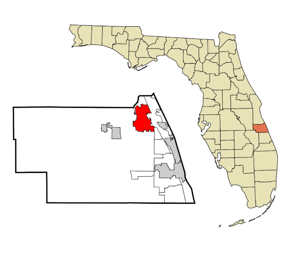 Sebastian, Florida city map — HOA communities
