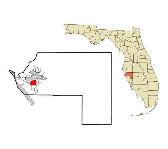 South Bradenton, Florida city map — HOA communities