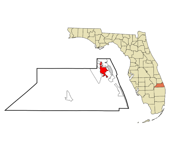 Stuart, Florida city map — HOA communities