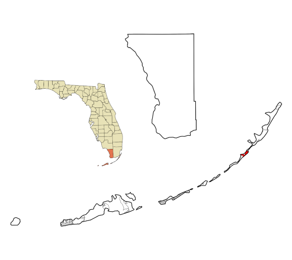 Tavernier, Florida city map — HOA communities