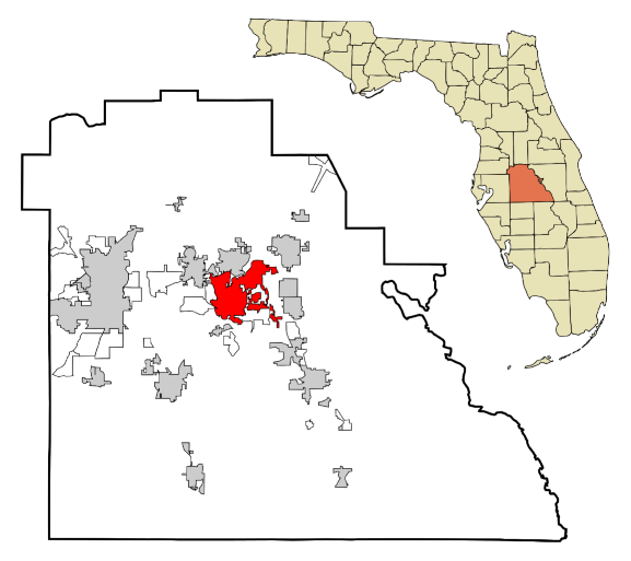 Winter Haven, Florida city map — HOA communities