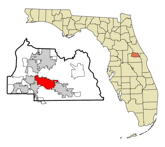 Winter Springs, Florida city map — HOA communities