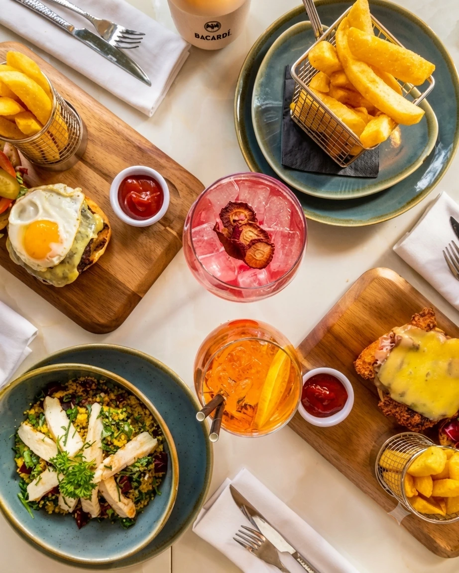 Fresh Mediterranean dishes at Ethos Greek Bistro