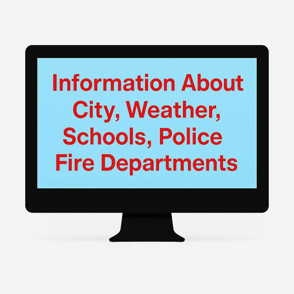 City Schools, Police, Fire Information 
